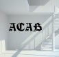 Preview: 19019 ACAB Wandtattoo